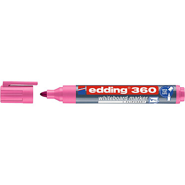 Avis EDDING Marqueur pour Tableaux blancs 360 Rose Pointe Ronde 1,5-3 mm x 3