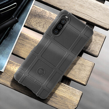 Avis Avizar Coque pour Sony Xperia 10 V Silicone Antichoc Motif en relief  Noir