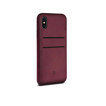 Twelve South Relaxed Leather pour iPhone X/XS Bordeaux