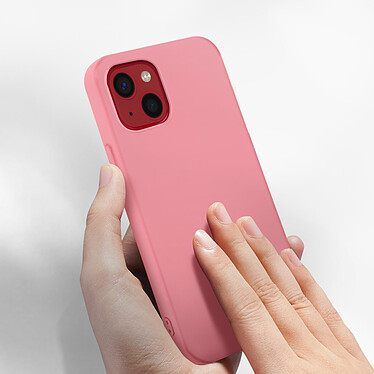 Acheter Avizar Coque iPhone 13 Mini Silicone Semi-rigide Finition Soft-touch rose