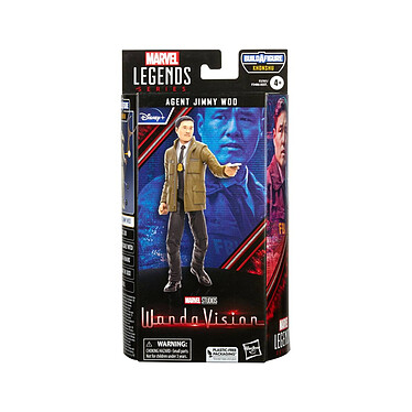 Acheter WandaVision Marvel  Legends - Figurine Khonshu BAF : Agent Jimmy Woo 15 cm