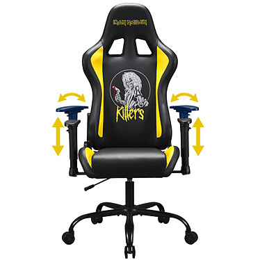 Iron Maiden - Chaise gaming Fauteuil gamer de bureau pas cher