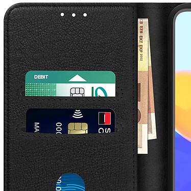 Avizar Housse pour Xiaomi Redmi Note 11 Pro 5G Portefeuille Fonction Support noir pas cher