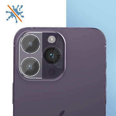 Avizar Film Caméra pour iPhone 14 Pro et 14 Pro Max Verre Trempé 9H Anti-rayures  Transparent pas cher