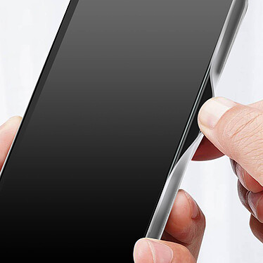 Acheter Avizar Coque pour Samsung Galaxy A34 5G Silicone Gel Souple avec Verre Trempé Dureté 9H contour noir