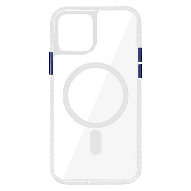 Avizar Coque pour iPhone 12 Mini Magsafe Antichoc Cercle magnétique Transparent