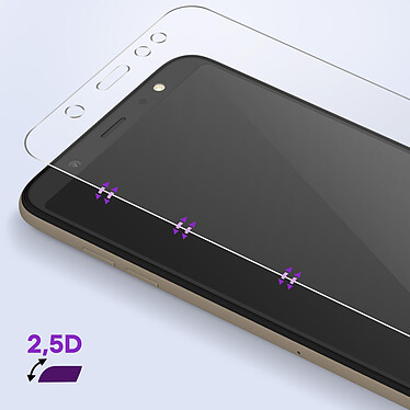 Avis Force Glass Verre Incassable pour Samsung Galaxy A6 Plus Dureté 9H+ Garantie à vie  transparent