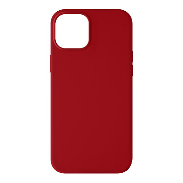 Avizar Coque iPhone 13 Mini Silicone Semi-rigide Finition Soft-touch rouge carmin
