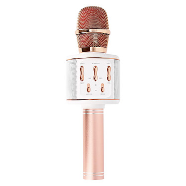 LinQ Micro Karaoké sans fil Bluetooth 5W Boutons Multifonctions Rose Champagne