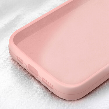 Moxie Coque pour iPhone 15 Pro Max Semi-rigide Intérieur Microfibre Rose Champagne pas cher