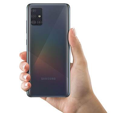 Clappio Cache Batterie pour Samsung Galaxy A51 Façade Arrière de Remplacement Noir pas cher