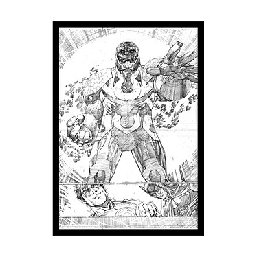 DC Comics - Lithographie Darkseid Comic Book Art Print 42 x 30 cm