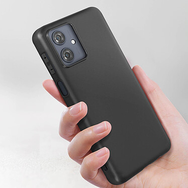 Avis Avizar Coque pour Motorola Moto G54 en Silicone gel flexible fine et légère  Noir