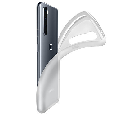 Avizar Coque OnePlus Nord Silicone Gel Flexible Ultra-fine et Légère Transparent pas cher