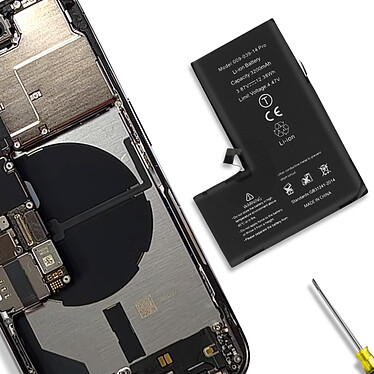 Avis Clappio Batterie Decode PCB Version pour iPhone 14 Pro 3200mAh Noir