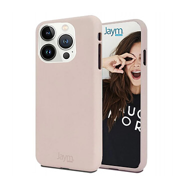 Jaym Coque pour Apple iPhone 13 Pro Premium Soft Feeling Rose