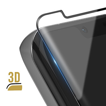 Acheter Avizar Verre Trempé pour Huawei Mate 50 Pro Dureté 9H Bords Incurvés 3D Contour  Noir