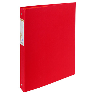 EXACOMPTA Classeur rembordé papier 2 anneaux 30mm Forever - A4, rouge