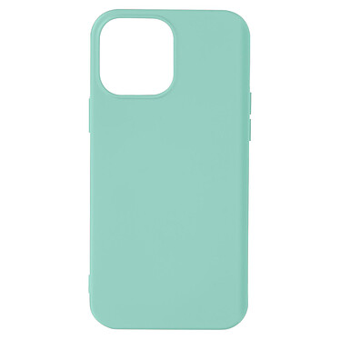 Avizar Coque iPhone 13 Pro Max Silicone Semi-rigide Finition Soft-touch turquoise