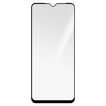 Avizar Verre Trempé pour Xiaomi Redmi 12C Dureté 9H Anti-rayures Transparent Bords biseautés noir