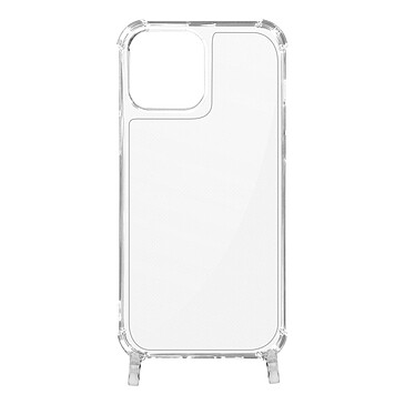 Avizar Coque iPhone 12 Pro Max Anneau personnalisable avec bijou/Chaîne - Transparent