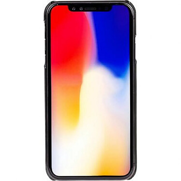 Acheter DBRAMANTE1928 Coque pour iPhone XS Max Rigide en Cuir avec Porte-cartes Noir