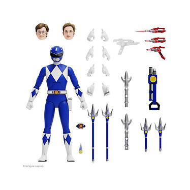 Mighty Morphin Power Rangers - Figurine Ultimates Blue Ranger 18 cm
