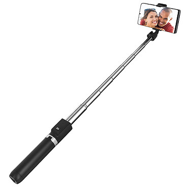 Avizar Perche Selfie Sans-fil Bluetooth avec Fonction Trépied Hauteur réglable - Noir