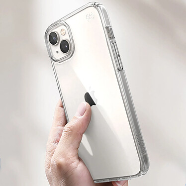 Speck Coque pour iPhone 14 Plus Anti-chutes 4m Presidio Perfect-Clear Transparent pas cher