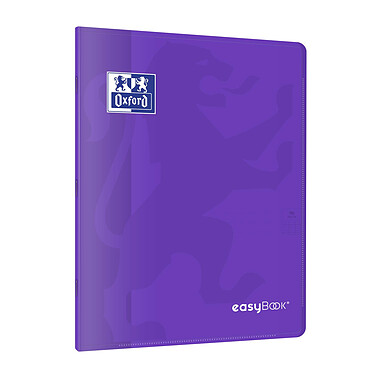 Acheter OXFORD Cahier Easybook agrafé 21x29.7cm 96 pages grands carreaux 90g violet
