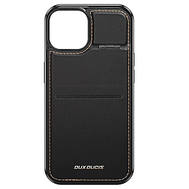 Dux Ducis Coque MagSafe pour iPhone 15 Rangement cartes anti RFID  Rafi Noir