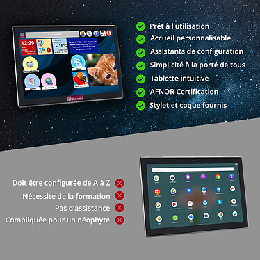Avis Pack Ordimemo iZitab4 10 MAX FHD 10.1" 3/32 Go WiFi Coque Stylet