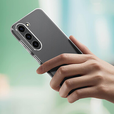 4smarts Protection Intégrale pour Samsung Galaxy S23 Coque Transparent Verre Trempé Noir  Transparent pas cher