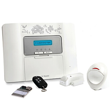 Visonic - POWERMASTER KIT1 IP - Alarme maison sans fil IP PowerMaster 30 - Kit 1
