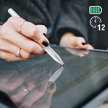 Acheter Avizar Stylet Tactile iPad Haute Précision Rechargeable Autonomie 12h - Blanc