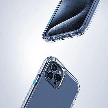 Avis Evetane Coque iPhone 15 Pro 360° intégrale Protection avant et arrière silicone transparente Motif