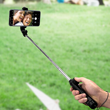 Avis Avizar Perche Selfie Bluetooth Smartphone 2 en 1 Trépied Télécommande Rétractable Noir