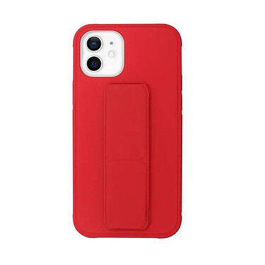 Myway Coque pour iPhone 12 mini avec fonction stand Rouge