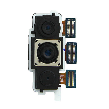 Clappio Caméra Arrière pour Samsung Galaxy A21s Module Capteur Photo Compatible et Nappe.