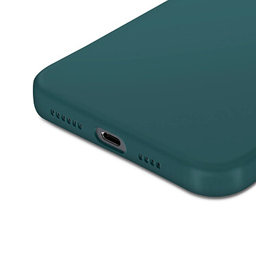 Avizar Coque pour iPhone 16 Silicone Finition Mate Soft Touch Vert Foncé pas cher