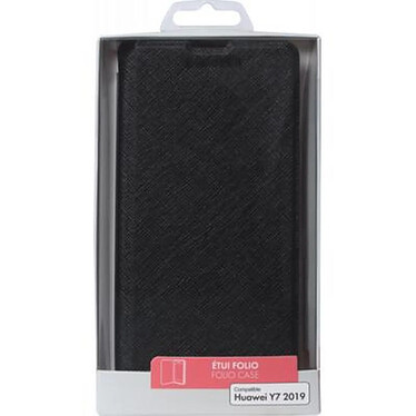 BigBen Connected Étui de Protection pour Huawei Y7 Folio Noir pas cher