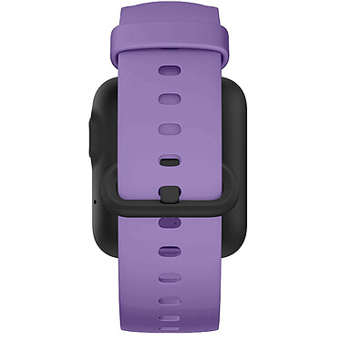 Avizar Bracelet pour Xiaomi Mi Watch Lite / Redmi Watch Silicone Soft touch Premium Violet Ajustable par Boucle Ardillon