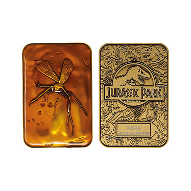 Jurassic Park - Lingot de Collection Mosquito in Amber Limited Edition pas cher