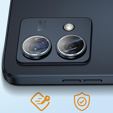 Avis Avizar Film Caméra pour Motorola Moto G84 Verre Trempé 9H Anti-traces  Transparent