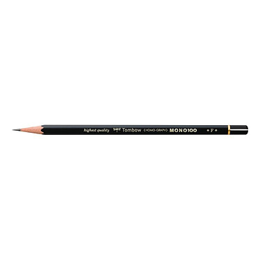 TOMBOW Crayon Graphite Haute Qualité MONO 100 F x 6