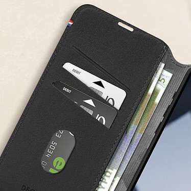 Avis Decoded Étui Cuir pour iPhone 15 Pro Coque détachable Anti-chutes 1.2m Portefeuille Compatible MagSafe Noir