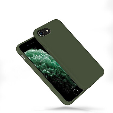 Avis Evetane Coque iPhone 7/8/SE 2020 Silicone liquide Vert Foret + 2 Vitres en Verre trempé Protection écran Antichocs
