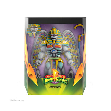 Acheter Mighty Morphin Power Rangers - Figurine Ultimates King Sphinx 20 cm