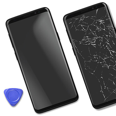 Avis Avizar Bloc Complet pour Samsung Galaxy S8 Écran AMOLED et Vitre Tactile Noir