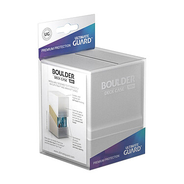 Acheter Ultimate Guard - Boulder? Deck Case 100+ taille standard Frosted
